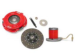McLeod Super Street Pro Organic/Ceramic Clutch Kit with Stock Style Hydraulic Throwout Bearing; 23-Spline (11-17 Mustang GT)