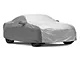 SuperStretch Hybrid Outdoor Car Cover with Pony Logo; Gray (15-23 Mustang)