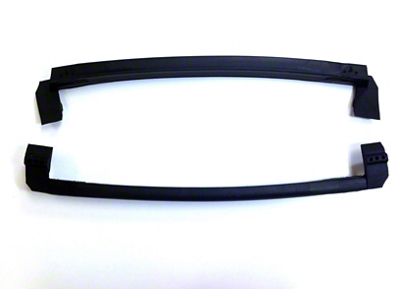 T-Top to Door Glass Weatherstrip Kit; Driver and Passenger Side (81-88 Mustang Coupe, Hatchback)