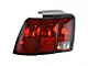Tail Light; Black Housing; Clear Lens; Driver Side (99-04 Mustang, Excluding 99-01 Cobra)