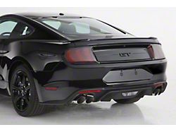 Tail Light Covers; Carbon Fiber Look (15-23 Mustang)