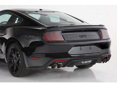 Tail Light Covers; Carbon Fiber Look (15-23 Mustang)