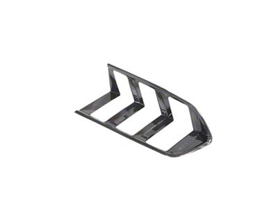 NYTOP Tail Light Covers; Matte Dry Carbon Fiber (24-25 Mustang)
