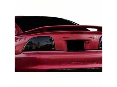 Tail Light Covers; Smoked (94-98 Mustang)