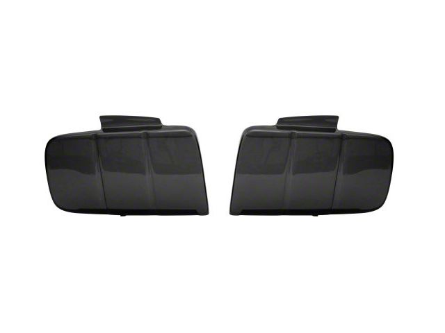 Tail Light Covers; Smoked (05-09 Mustang)