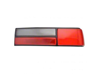 Tail Light Lens; Passenger Side (87-93 Mustang LX)