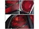 Altezza Style Tail Lights; Chrome Housing; Smoked Lens (94-98 Mustang)