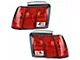 Tail Lights; Black Housing; Clear Lens (99-04 Mustang, Excluding 99-01 Cobra)
