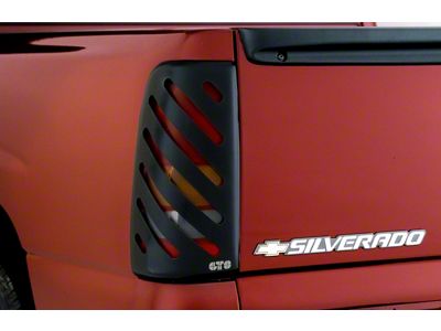 Tailblazer Tail Light Covers; Smoked (96-98 Mustang)