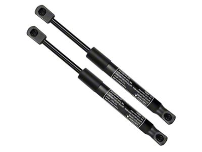 Tailgate Lift Supports; Pair (15-18 Mustang w/ Spoiler)