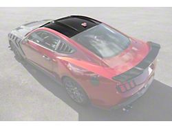 Tape-On Roof Panel Cover; Carbon Fiber (15-26 Mustang Fastback)