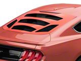 Tekno 3 Rear Window Louvers; Race Red (15-26 Mustang Fastback)