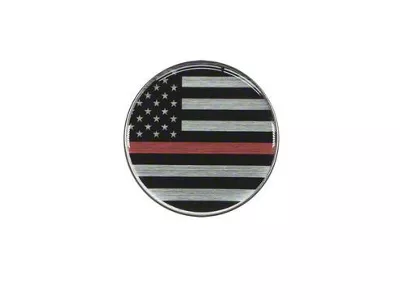 Thin Red Line Flag Rated Badge (Universal; Some Adaptation May Be Required)