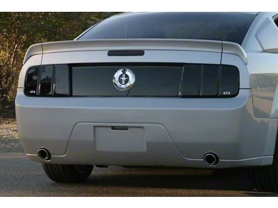 Third Brake Light Cover; Carbon Fiber Look (05-09 Mustang)