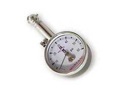 Scott Drake Tire Pressure Gauge; Tri-Bar Logo