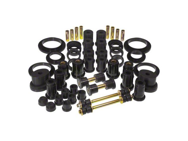 Total Bushing Kit; Black (79-82 Mustang)