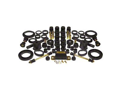 Total Bushing Kit; Black (83-84 Mustang GT)