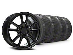 18x9 Track Pack Style Wheel & Lionhart All-Season LH-503 Tire Package (10-14 Mustang GT w/o Performance Pack, V6)