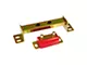 Transmission and Crossmember Mount; Red (99-04 Mustang)
