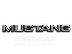 MUSTANG Trunk Emblem (Universal; Some Adaptation May Be Required)
