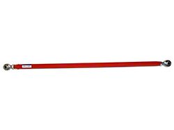 Tubular Adjustable Panhard Bar with Spherical Rod Ends; Bright Red (05-14 Mustang)
