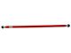 Tubular Adjustable Panhard Bar with Spherical Rod Ends; Bright Red (05-14 Mustang)
