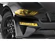 Turn Signal Covers; Transparent Yellow (18-23 Mustang GT, EcoBoost)