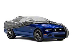 Universal Easyfit Car Cover; Gray (79-14 Mustang)