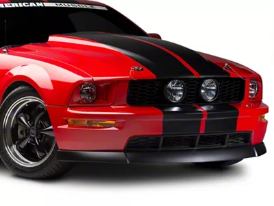 Classic Chin Spoiler; Unpainted (05-09 Mustang GT)