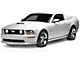 MMD Quarter Window Louvers; Unpainted (05-14 Mustang Coupe)