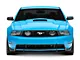 V3R Style Front Chin Splitter; Gloss Carbon Fiber Vinyl (10-14 Mustang GT, V6)