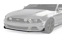 V3R Style Front Chin Splitter; Matte Black Vinyl (10-14 Mustang GT, V6)