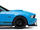 V3R Style Front Chin Splitter; Textured Black (10-14 Mustang GT, V6)