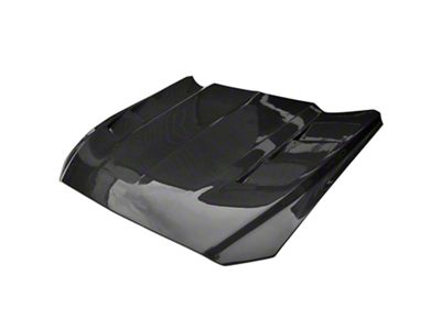 V4R Style Hood; Carbon Fiber (15-17 Mustang GT, EcoBoost, V6)