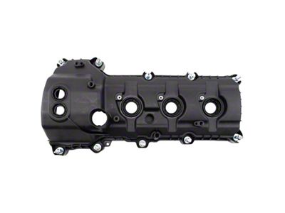 Valve Covers; Black (11-17 Mustang V6)