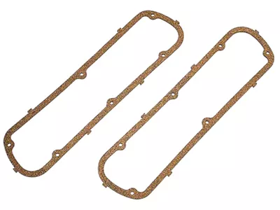 Valve Covers Gaskets; Cork and Rubber Nitrile (79-95 302/351W V8 Mustang)