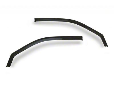 Ventgard Sport Window Deflectors; Carbon Fiber Look (83-93 Mustang Hatchback)