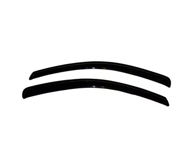 Ventvisor Window Deflectors; Dark Smoke (05-09 Mustang Coupe)