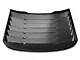 Vintage Style Rear Window and Quarter Window Louver Kit; Matte Black (15-18 Mustang Fastback)