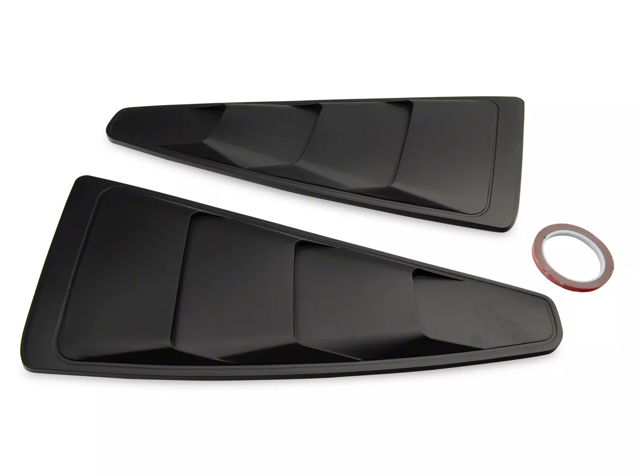 Mustang Vintage Style Rear Window and Quarter Window Louver