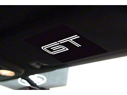 Visor Cover Overlays; GT (24-25 Mustang)