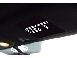 Visor Cover Overlays; GT (2024 Mustang)