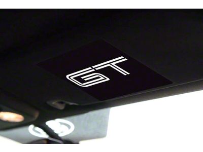 Visor Cover Overlays; GT (24-25 Mustang)
