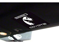 Visor Cover Overlays; S650 Coyote (24-25 Mustang)