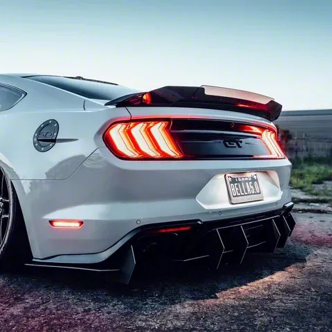Mustang Wicker Bill; Dark Tint (15-23 Mustang w/ Track Pack Mustang Wicker Bill; Dark Tint (15-23 Mustang w/ Track Pack