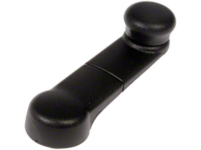Window Crank Handle; Black (87-89 Mustang Hatchback)