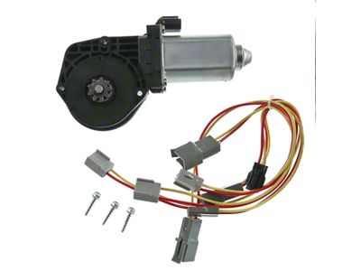 Window Motor; Front Driver Side (1979 Mustang)