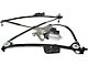 Window Regulator and Motor Assembly; Front Driver Side (05-07 Mustang)