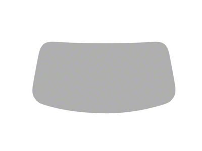 Window Tint Pre-Cut Kit; 1-Piece Internal Windshield Default Outline; 25% Medium (15-23 Mustang Convertible)