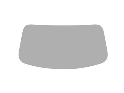 Window Tint Pre-Cut Kit; 1-Piece Internal Windshield Default Outline; 25% Medium (15-23 Mustang Fastback)